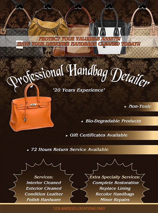Designer Leather Bag & Handbag Repairs