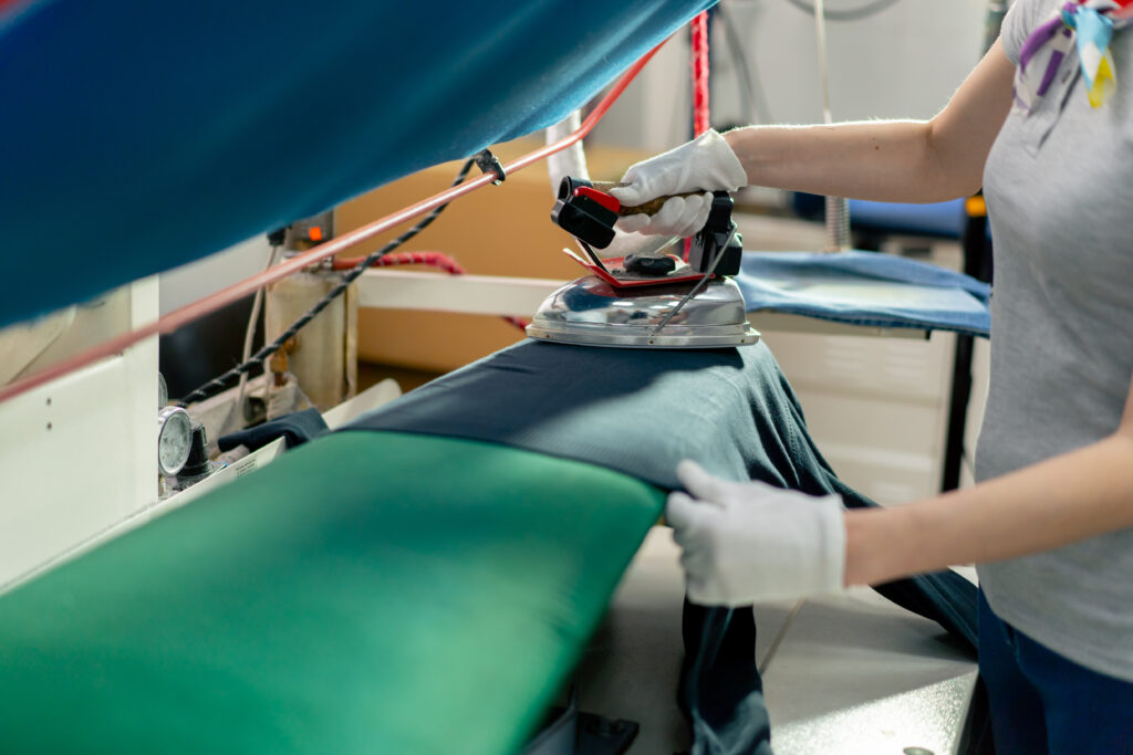 professional garment pressing