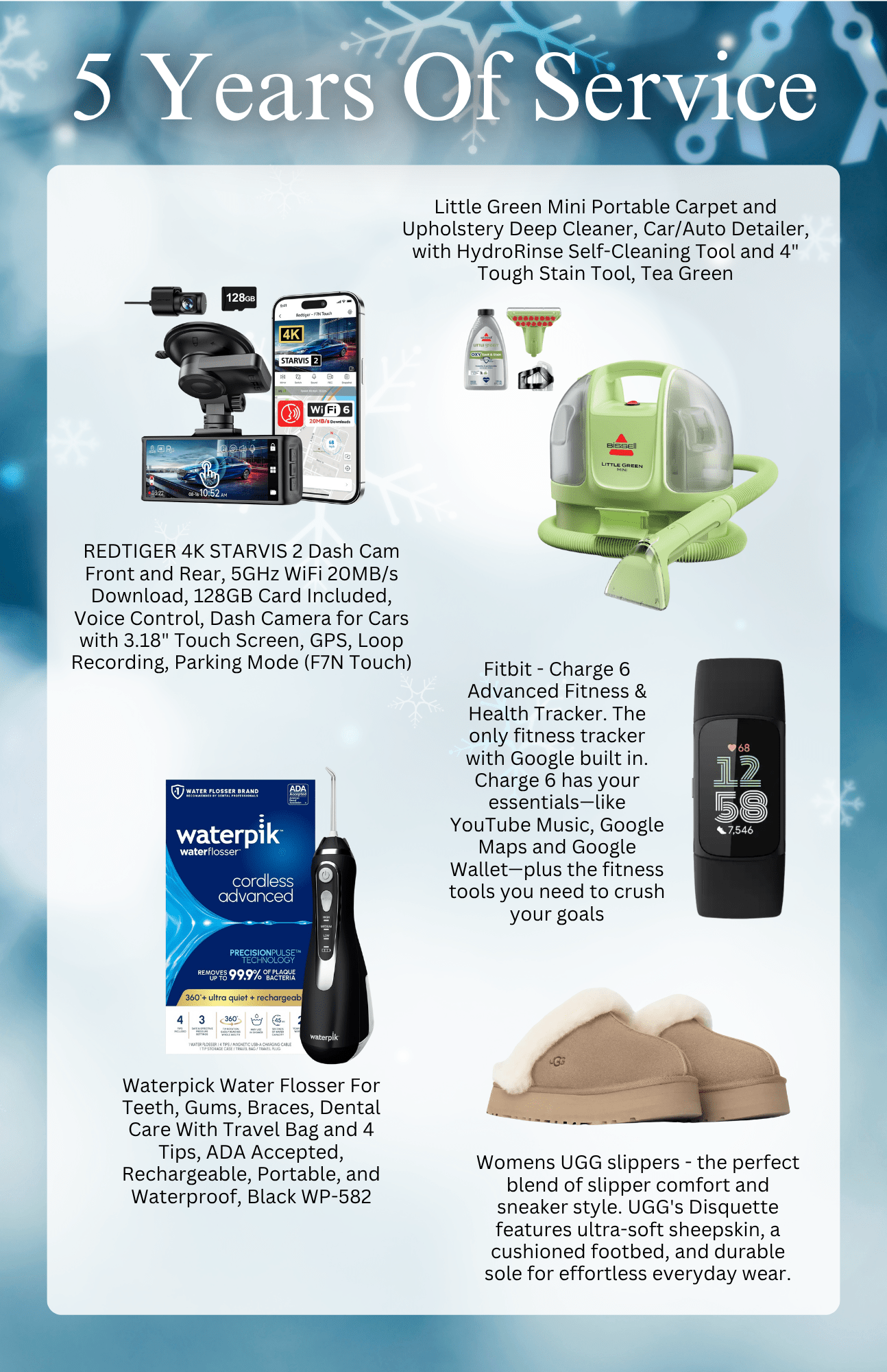 2025 Anniversary Gifts - 5 years